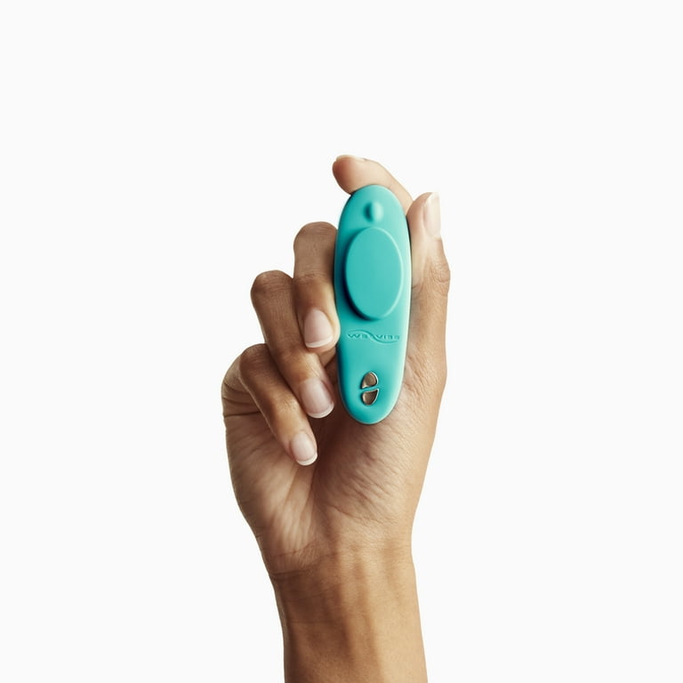 We-Vibe Moxie+ Wearable Panty Vibrator, Aqua - Walmart.com