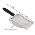 thumbnail image 2 of Small Mesh Stainless Steel Cat Litter Scoop Fine Mesh Metal Reptile Litter Cleaner Scooper Non-Stick Coated Metal Litter Scoop Fine Sand Litter Scooper (Hole:2mm/Fine Sand Scooper), 2 of 7