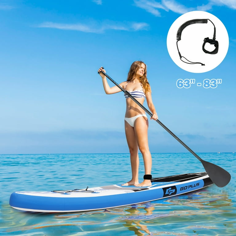 Goplus 10'5'' Inflatable Stand Up Paddle Board SUP with Carrying Bag  Aluminum Paddle
