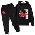 thumbnail image 3 of Sudadera de Cars para niño, sudadera para niña, sudadera con capucha y pantalones de Rayo McQueen, 2 piezas, chándales para niños, ropa para niños, 3 of 4