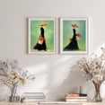 thumbnail image 4 of Vintage Rose and Girl Abstract Canvas Painting Wall Art for Living Room Bedroom Decoration,Poster Print, Frameless, 4 of 7