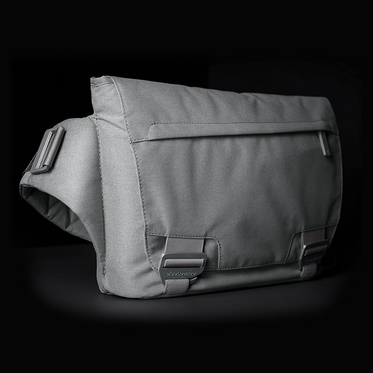 Bluelounge Messenger Bag Fits Up To 16 Laptop - Grey 