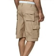 thumbnail image 5 of cllios Under $5 Cargo Shorts for Men Plus Size Multi Pockets Shorts Work Military Shorts Summer Travel Cargo Shorts, 5 of 5