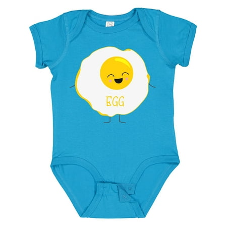 

Inktastic Cute Kawaii Fried Egg Gift Baby Boy or Baby Girl Bodysuit