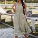 thumbnail image 4 of Vestido Floral de Verano YLSHRF Midi Amigable con la Piel Con Dobladillo Con Volantes, 4 of 6