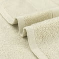 thumbnail image 4 of Unique Bargains Rhombus Pattern Hand Towel Set of 2 Cotton Highly Absorbent Towels Khaki 13" x 30", 4 of 8