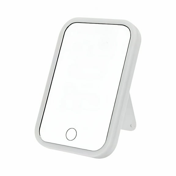 AUQ Womens Travel Makeup Lights Makeup Desk Mirrors Lighted Magnifying 20x Stand Alone Mirrors Full Length with Lights Makeup Stand Hand Mirrors with Handle