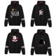 thumbnail image 1 of Sudaderas con capucha para hombre y mujer, sudaderas con estampado de rayas de Navidad y Halloween, jerséis informales Tmvgtek Para estrenar, 1 of 9