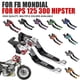 thumbnail image 3 of For Aprilia CR150 FB mondial Hipster HPS 125 HPS125 HPS 300 HPS300 Folding Extendable Brake Clutch Lever, 3 of 5