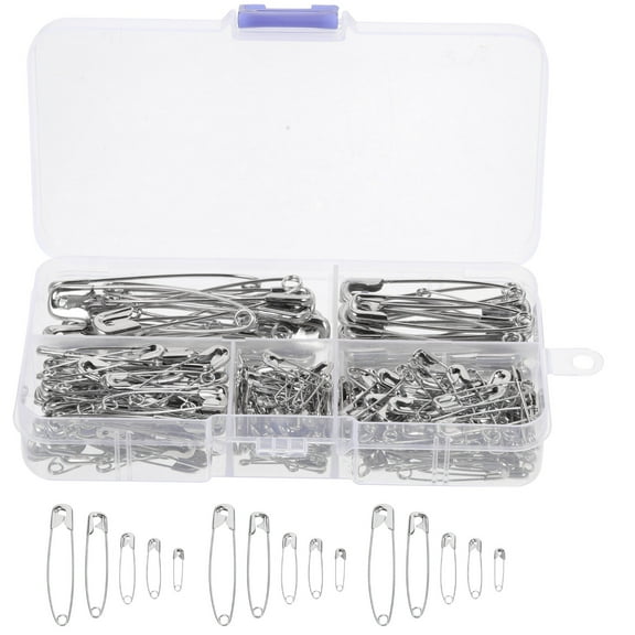 1 Box of Safety Pin Clothing Tags Pins Metal DIY Pin for Knitting Locking Crafting Marking