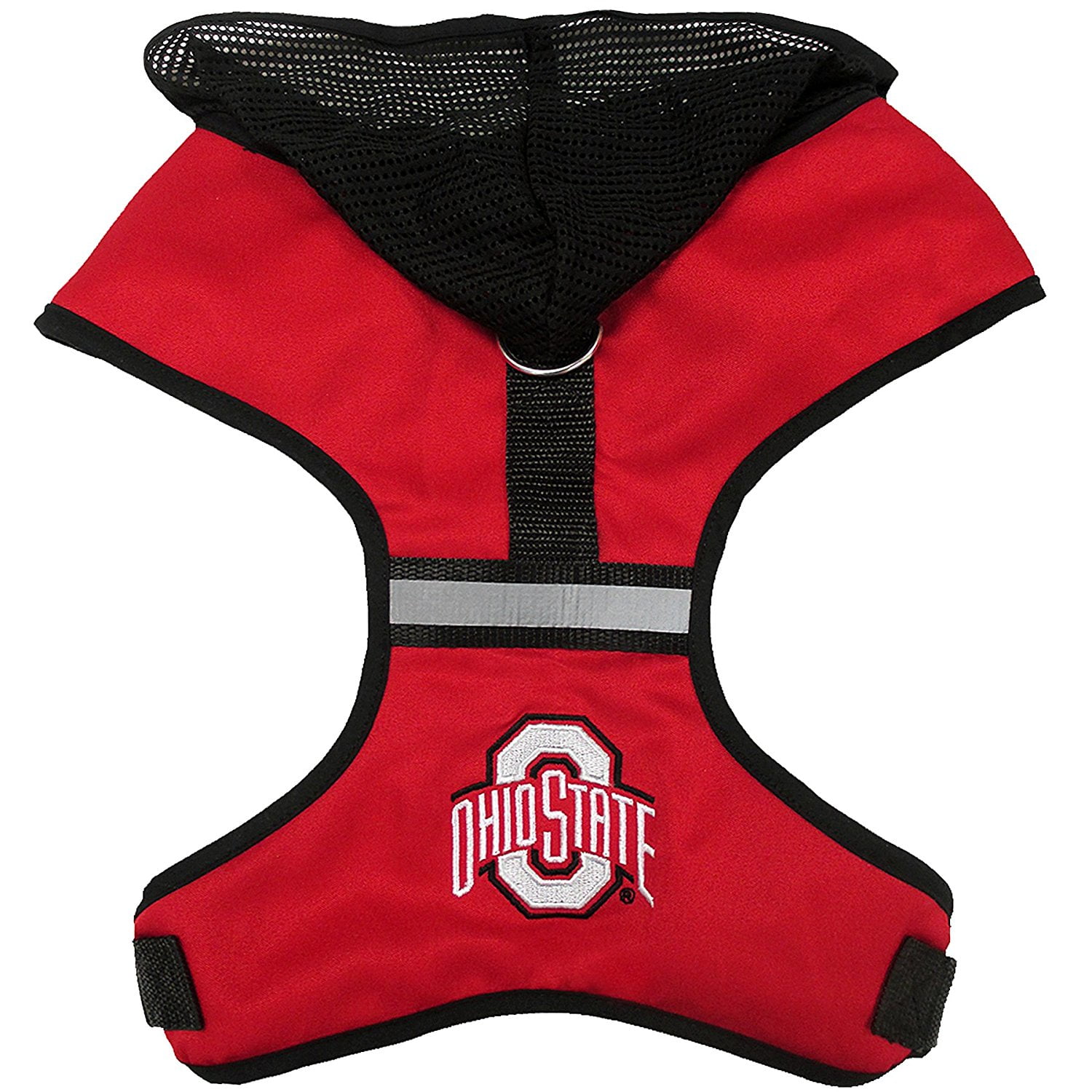 Pets First Collegiate Ohio State Buckeyes Dog Harness Football Pet