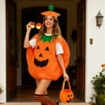 thumbnail image 7 of Alaiyaky 6-Piece Pumpkin Costume Aldult Set, Halloween Costume Pumpkin Dress Funny Lantern Face Pumpkin Aldult Pumpkin Costume Cosplay Costumes Halloween Decoration, 7 of 7
