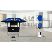 RACK Vega 6-Foot Folding Billiard/Pool Table (Blue)