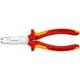 thumbnail image 1 of KNIPEX 13 46 165 SB Pelacables multifuncional aislados con fundas en dos componentes, según norma VDE cromado 165 mm, 1 of 1