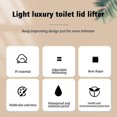 thumbnail image 4 of Toilet Seat Lifter HandleToilet Lid Lift HandleToilet Lid Lift HandleMushroom ElasticChildren's Toilet Seat Lifter Prevents Contact (4 Colors), 4 of 4