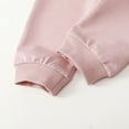 thumbnail image 7 of Xyant Toddler Clothes for Baby Girls Cute Heart Embroidery Long Sleeve Sweatshirt Pants Girls Warm Fall Winter Outfits Set (Pink,2-3 Years), 7 of 7