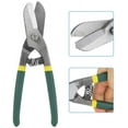 thumbnail image 4 of Germany Type 8-Inch Metal Shears for Cutting Aluminum, Sheet Metal, Leather, Cardboard, and Plastic, 4 of 5