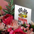 thumbnail image 3 of 3drose, Pit Crew Grandpa Funny Car Race Theme Birthday Party Host, 6 Greeting Cards with Envelopes, 3 of 7