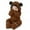Brown-4, variant on Baby Romper Cute Bear Ear Romper Hooded Snowsuit for Little Girl 0-3 Months