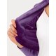 thumbnail image 5 of INSPIRE CHIC Chaqueta corta de terciopelo para mujer con cuello de solapa y mangas largas, color púrpura, 5 of 6