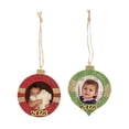 thumbnail image 2 of 2023 Picture Frame Christmas Ornaments - 12 Pc, 2 of 2