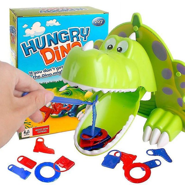Juego de mesa con boca de dinosaurio hambriento y creativo, mordedura de dentista, divertido juguete interactivo para padres e hijos, juguete educativo para niños
