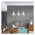 thumbnail image 2 of Lámpara colgante ajustable con jaula de metal elegante, luces de techo colgantes doradas con altura ajustable para isla de cocina, 2 of 5
