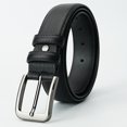 thumbnail image 2 of Mens Cowskin Belts Genuine Leather Ratchet 1 3/8" for Casual Jean, 2 of 8