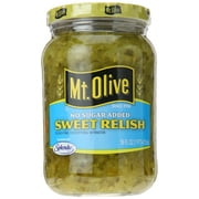 Mt. Olive No Sugar Added Sweet Relish 16 fl oz