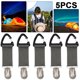 thumbnail image 5 of Clip para Sombrero para en El Bolso Bolso Mochila Adecuado para Adultos Viajes Al Aire Libre Accesorios Playa (gris Oscuro), 5 of 5