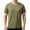 Army Green-A, variant on Workout Short Sleeve T Shirt for Men Crew Neck Tee Quick Dry