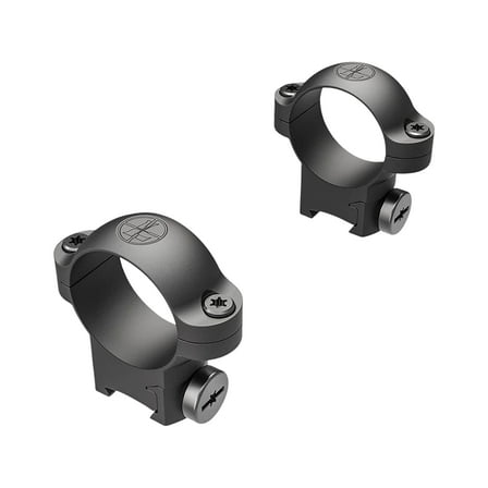 Leupold Rimfire 13mm Dovetail 1" Scope Rings Matte Black Low