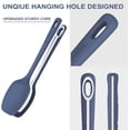 thumbnail image 3 of 5 Pieces Silicone Spatula Set, Food Grade Rubber Spatula, Upgrade Strong Handle with Ergonomic Grip, Heat Resistant Up to 600°F for Nonstick Cookware, Cooking, 3 of 4