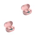 thumbnail image 4 of Cateissary Auriculares compatibles con Bluetooth Inalámbricos a prueba de agua Auriculares intrauditivos Música Manos libres Llamada Auricular Rosa 2Conjunto, 4 of 6
