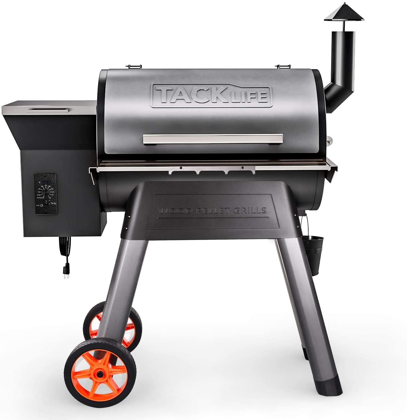 Costway Offset Wood Portable 256 Square Inches Smoker & Grill