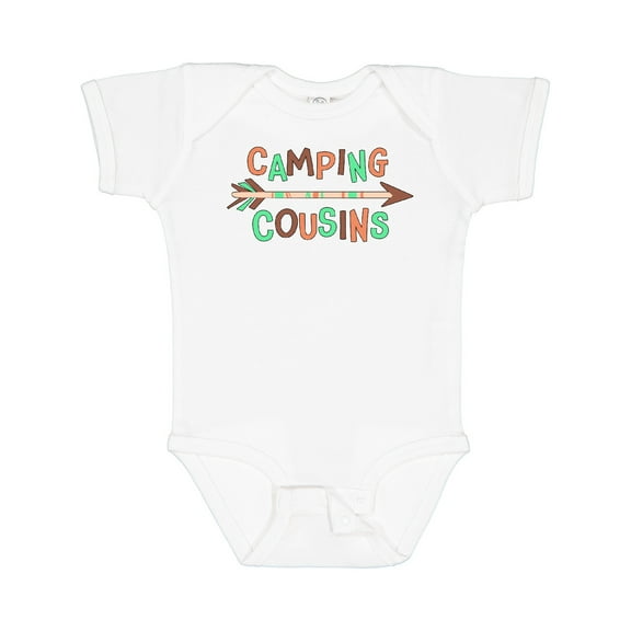 Inktastic Camping Cousins- arrow Boys or Girls Baby Bodysuit