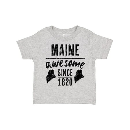 

Inktastic Maine Awesome Since 1820 Boys or Girls Toddler T-Shirt