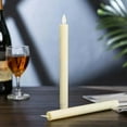 thumbnail image 5 of JIhuahe Moving Flame Taper Candles with Remote Control and Timer, Flameless LED Candlesticks with Flickering Wick, Battery Operated for Christmas and Holiday Tabletop Decor, 5 of 6