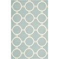 thumbnail image 1 of Safavieh Dhurries Light Blue Contemporary Rug - 5' x 8', 1 of 2