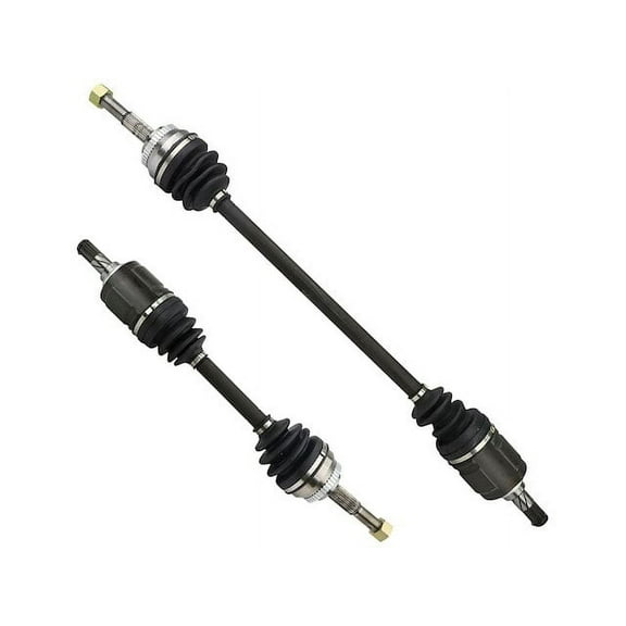Front CV Axle Shaft - Set of 2 - Compatible with 1991 - 1999 Nissan Sentra FWD 1.6L 4-Cylinder 1992 1993 1994 1995 1996 1997 1998