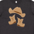 thumbnail image 4 of Inktastic Western Style Boy Boots Youth T-Shirt, 4 of 5