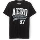 thumbnail image 1 of Camiseta gráfica Aeropostale Aero Athletics Puff Paint para hombre color negro XXL, 1 of 1