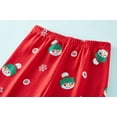 thumbnail image 6 of Popshion Little Boys Girls Christmas Snowman Pajamas Sets for Toddler 100% Cotton Pjs Set kids 2 Piece Long Sleeve Sleepwear 10T/6924, 6 of 6