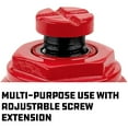 thumbnail image 3 of Powerbuilt 640407 Automotive 6 Ton Bottle Jack w/ Forged Iron Saddle, Red, 3 of 5