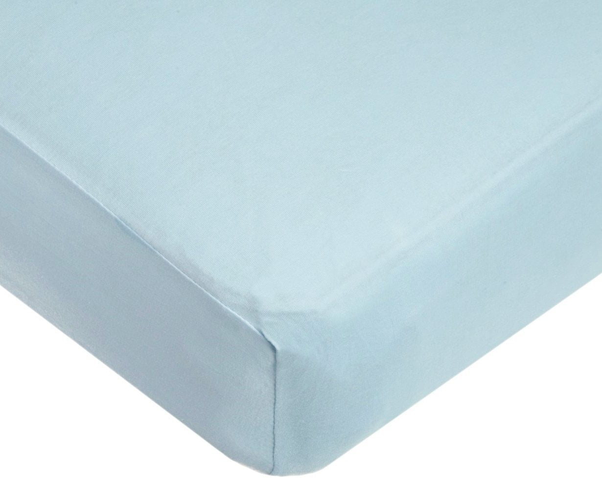28 X 52 TL Care Heavenly Soft Chenille Fitted Crib Sheet for Standard Crib & Toddler Mattresses 3D Cloud & Gray for Boys & Girls 