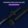 thumbnail image 4 of FIXTECH 47'' Curl Bar with Collars for All Standard 1" Plates, 220-Pound Capacity, Black, 4 of 7