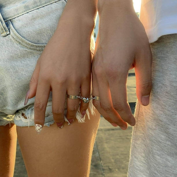 Magnetic couple hotsell rings