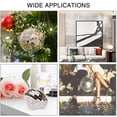 thumbnail image 5 of Racing Butterfly 4x100cm Mirror Mosaic Tiles Stickers DIY Self-Adhesive Mini Square Acrylic Wall Sticker Craft Party Home Decor, 5 of 8