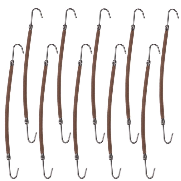 Hytrove 20Ud Ponytail Holder Hooks Café Para Peinados Con Elástica De Cómodo