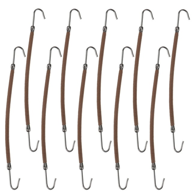 Hytrove 20Ud Ponytail Holder Hooks Café Para Peinados Con Elástica De Cómodo